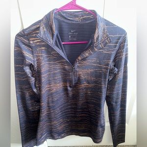 NIKE dri fit quarter zip